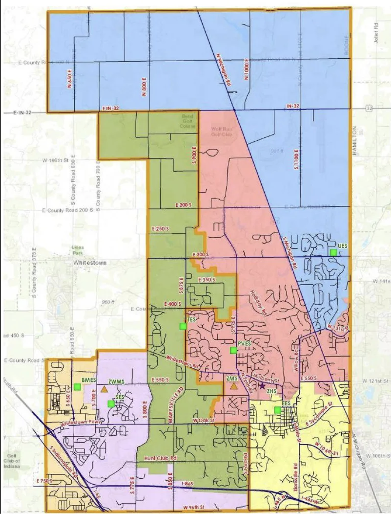 ZCS Boundary Map